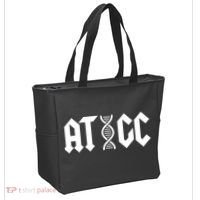 ATGC Funny Science Biology DNA Tote Bag thumb 2