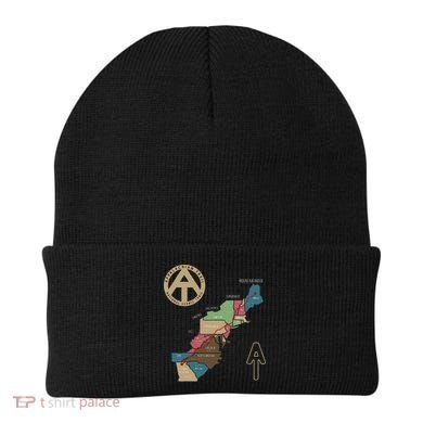Appalachian Trail Hiking Map Beanie