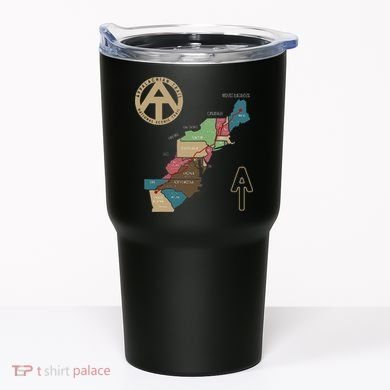 Appalachian Trail Hiking Map Tumbler