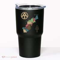 Appalachian Trail Hiking Map Tumbler thumb 0