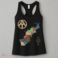 Appalachian Trail Hiking Map Women's Tank Top thumb 3