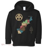 Appalachian Trail Hiking Map Toddler Hoodie thumb 0