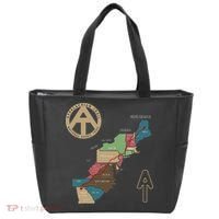 Appalachian Trail Hiking Map Tote Bag thumb 0