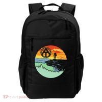 Appalachian Trail Hiker Gift Mcafee's Knob Retro Hiking Gift Backpack thumb 0