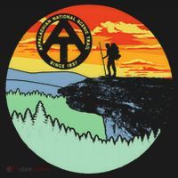 Appalachian Trail Hiker Gift Mcafee's Knob Retro Hiking Gift Backpack thumb 2