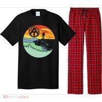 Appalachian Trail Hiker Gift Mcafee's Knob Retro Hiking Gift Pajama Set thumb 0