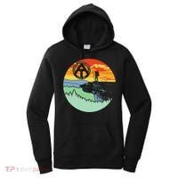Appalachian Trail Hiker Gift Mcafee's Knob Retro Hiking Gift Women's Hoodie thumb 0