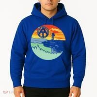 Appalachian Trail Hiker Gift Mcafee's Knob Retro Hiking Gift Hoodie thumb 2