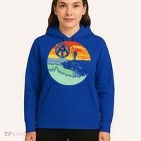 Appalachian Trail Hiker Gift Mcafee's Knob Retro Hiking Gift Hoodie thumb 5
