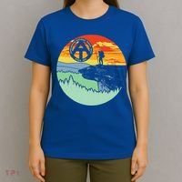 Appalachian Trail Hiker Gift Mcafee's Knob Retro Hiking Gift T-Shirt thumb 4