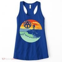 Appalachian Trail Hiker Gift Mcafee's Knob Retro Hiking Gift Women's Tank Top thumb 0