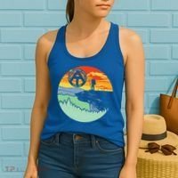 Appalachian Trail Hiker Gift Mcafee's Knob Retro Hiking Gift Women's Tank Top thumb 2