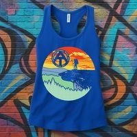 Appalachian Trail Hiker Gift Mcafee's Knob Retro Hiking Gift Women's Tank Top thumb 3