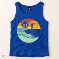 Appalachian Trail Hiker Gift Mcafee's Knob Retro Hiking Gift Tank Top thumb 2