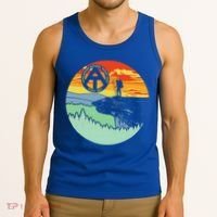 Appalachian Trail Hiker Gift Mcafee's Knob Retro Hiking Gift Tank Top thumb 3