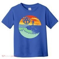 Appalachian Trail Hiker Gift Mcafee's Knob Retro Hiking Gift Toddler T-Shirt thumb 0