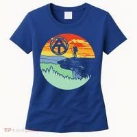 Appalachian Trail Hiker Gift Mcafee's Knob Retro Hiking Gift Women's T-Shirt thumb 0