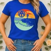 Appalachian Trail Hiker Gift Mcafee's Knob Retro Hiking Gift Women's T-Shirt thumb 2