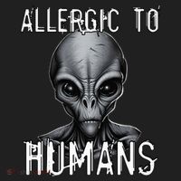 Allergic To Humans Funny Ufo Paranormal Women's Sweatshirt thumb 2