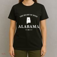 Alabama The Heart Of Dixie T-Shirt thumb 4