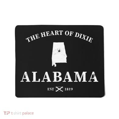 Alabama The Heart Of Dixie Mousepad