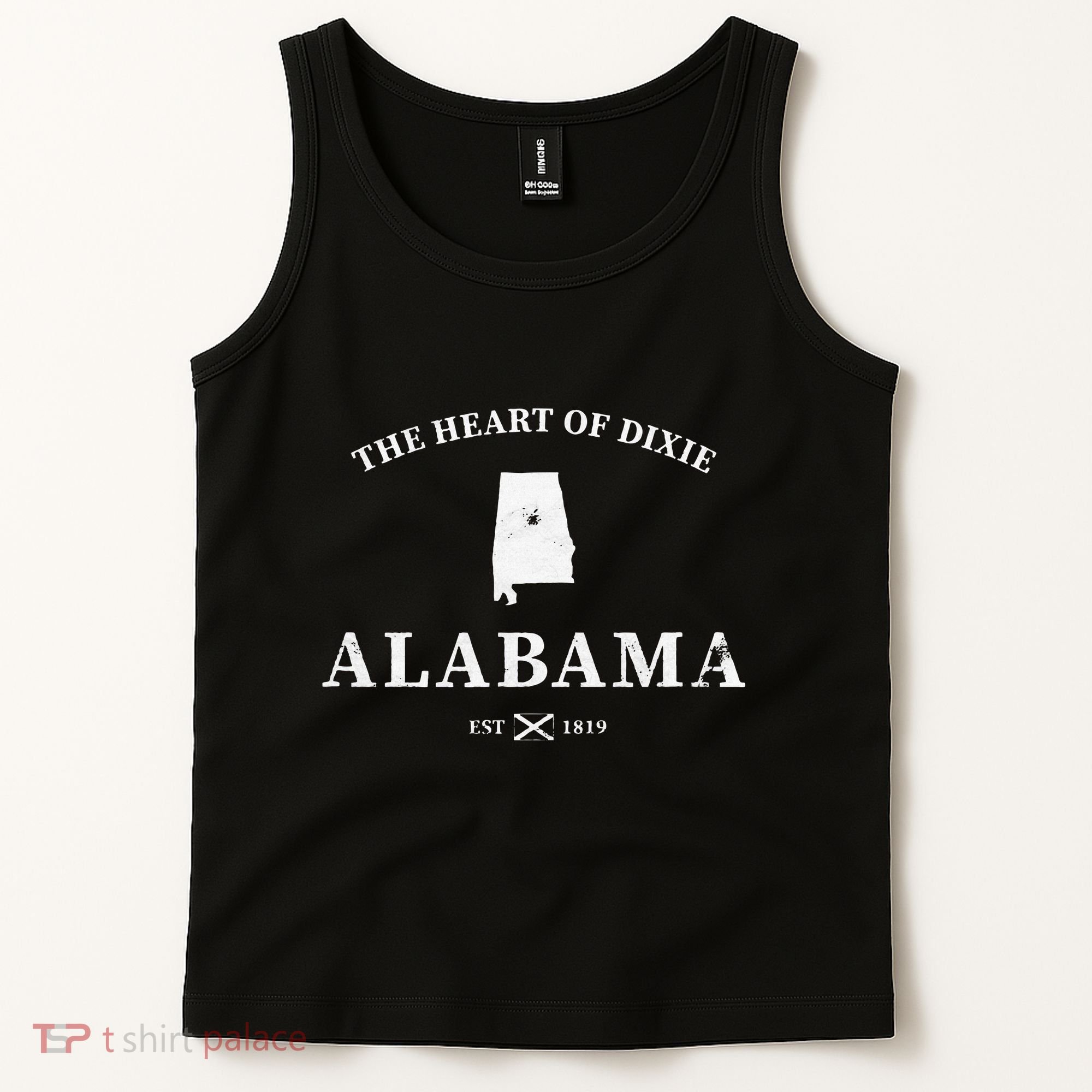 Alabama The Heart Of Dixie Tank Top