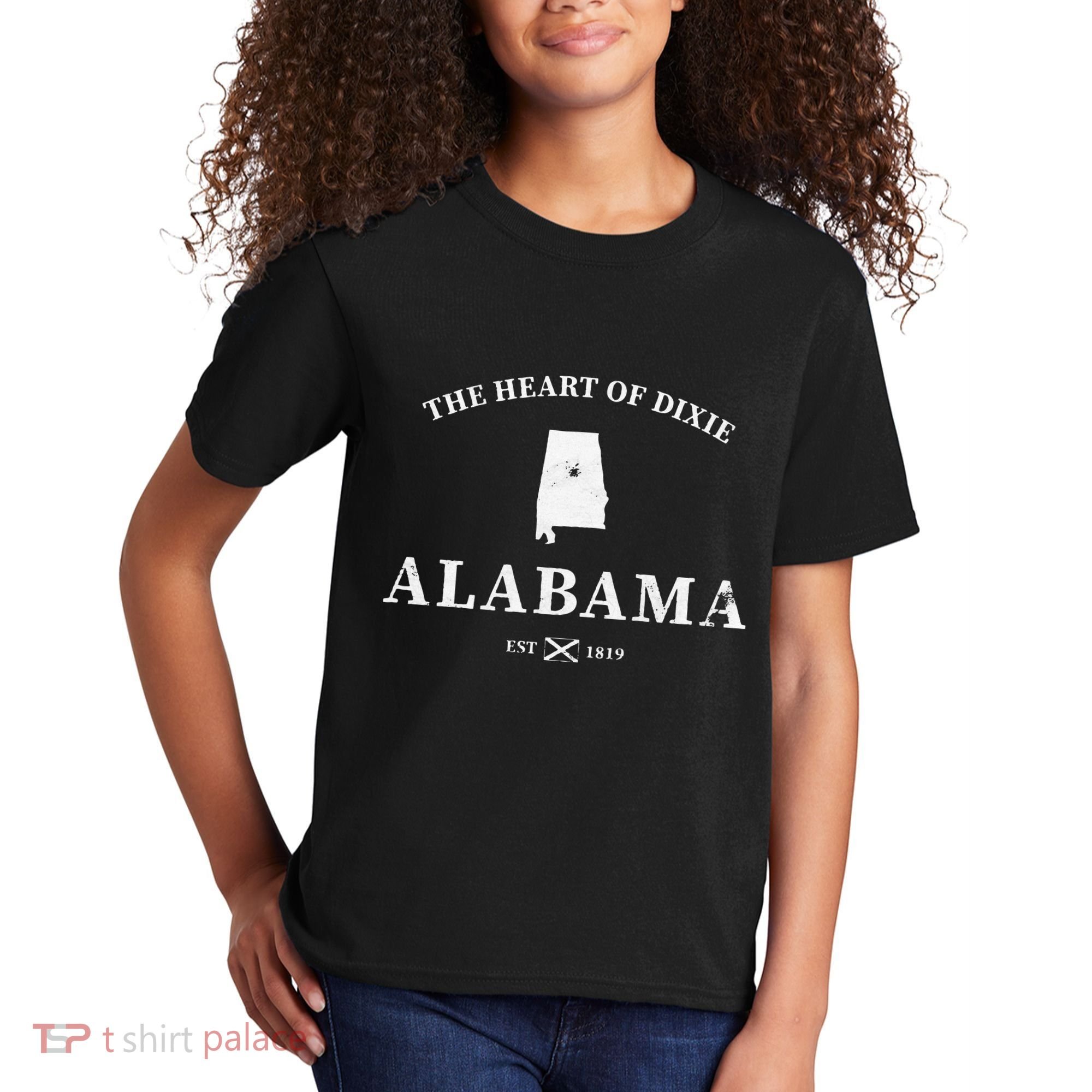Alabama The Heart Of Dixie Kids T-Shirt