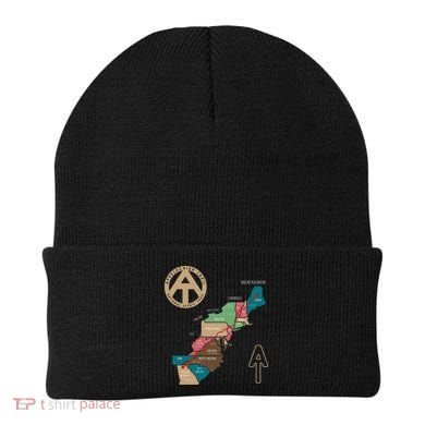 Appalachian Trail Hiking Map Beanie