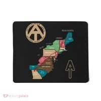 Appalachian Trail Hiking Map Mousepad thumb 0