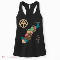 Appalachian Trail Hiking Map Women's Tank Top thumb 0