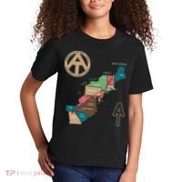 Appalachian Trail Hiking Map Kids T-Shirt thumb 2
