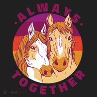 Always Together Horses Sunset Women's Sweatshirt thumb 2