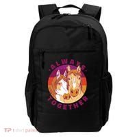 Always Together Horses Sunset Backpack thumb 0