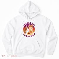 Always Together Horses Sunset Hoodie thumb 0