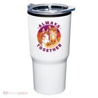 Always Together Horses Sunset Tumbler thumb 0