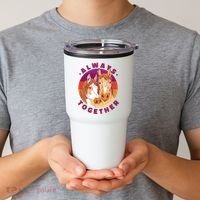 Always Together Horses Sunset Tumbler thumb 2