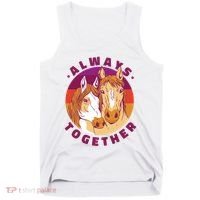 Always Together Horses Sunset Tank Top thumb 0