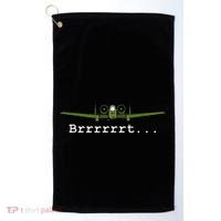 A10 Thunderbolt Ii Warthog Funny Graphic Golf Towel thumb 0