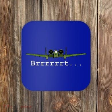 A10 Thunderbolt Ii Warthog Funny Graphic Coaster