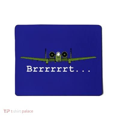 A10 Thunderbolt Ii Warthog Funny Graphic Mousepad