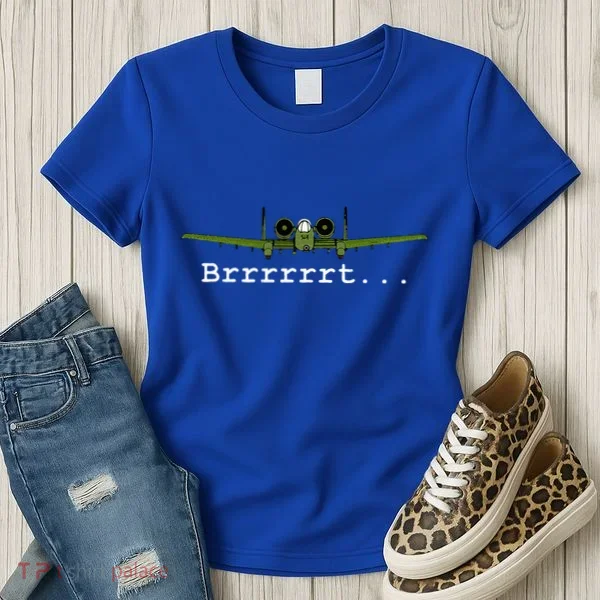 A10 Thunderbolt Ii Warthog Funny Graphic Women's T-Shirt