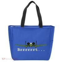 A10 Thunderbolt Ii Warthog Funny Graphic Tote Bag thumb 0