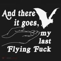 And There It Goes My Last Flying Fuck Funny Saying Women's Hoodie thumb 2