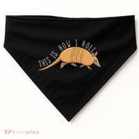 Armadillo This Is How I Roll Wildlife Armored Shell USA-Made Doggie Bandana thumb 0