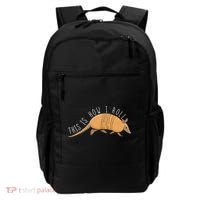Armadillo This Is How I Roll Wildlife Armored Shell Backpack thumb 0