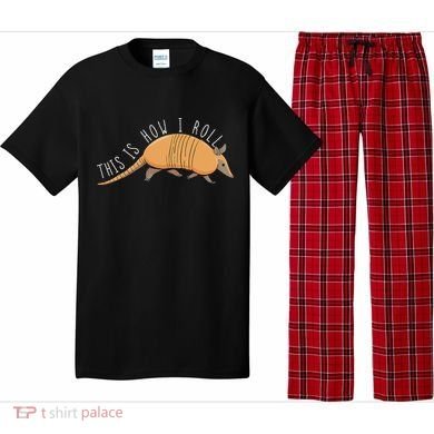 Armadillo This Is How I Roll Wildlife Armored Shell Pajama Set