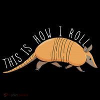 Armadillo This Is How I Roll Wildlife Armored Shell Women's Hoodie thumb 2