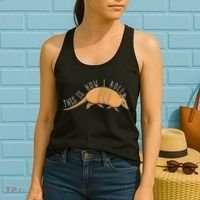 Armadillo This Is How I Roll Wildlife Armored Shell Women's Tank Top thumb 2