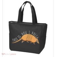 Armadillo This Is How I Roll Wildlife Armored Shell Tote Bag thumb 3