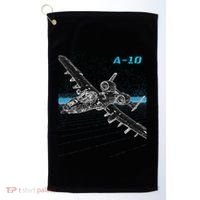 A10 Thunderbolt Ii Golf Towel thumb 0